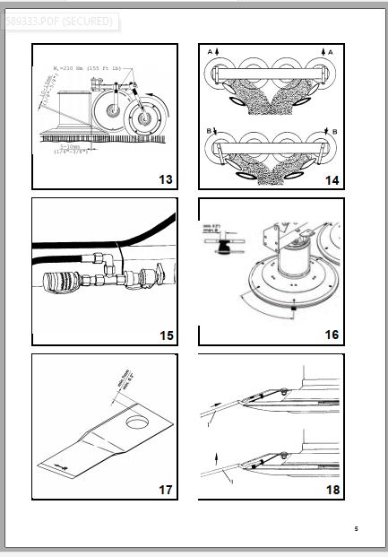 FENDT Cutter 310 FZ Drum Mower FR EN DE ES Operators Manual 2