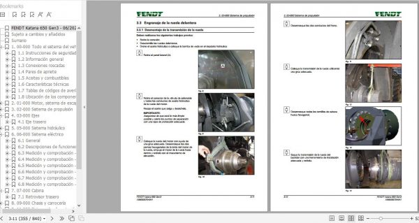 FENDT Forage Harvesters Katana 650 Gen3 ES Workshop Service Manuals 4