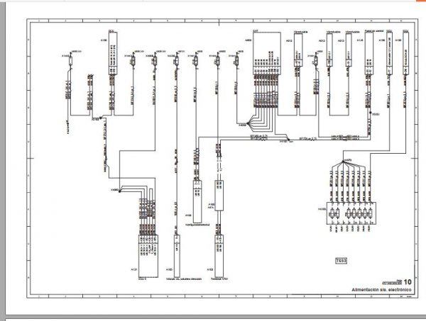 FENDT Forage Harvesters Katana 85 ES Electrical Diagram Schematics 4