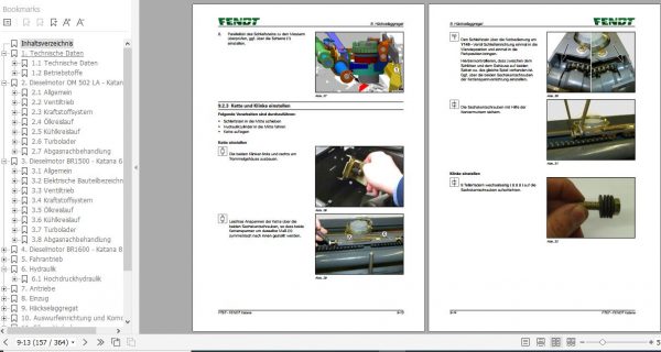 FENDT Forage Harvesters Katana FT57 DE Advanced Course Service Training Manual 3