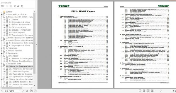 FENDT Forage Harvesters Katana FT57 ES Advanced Course Service Training Manual 2