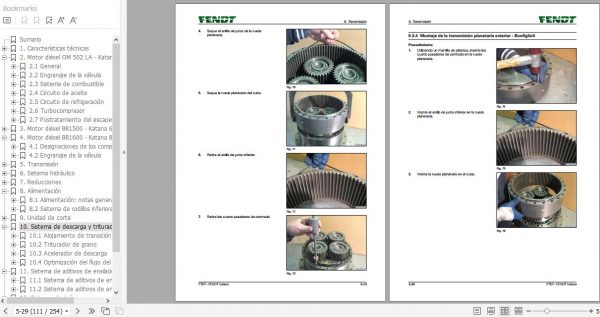 FENDT Forage Harvesters Katana FT57 ES Advanced Course Service Training Manual 3