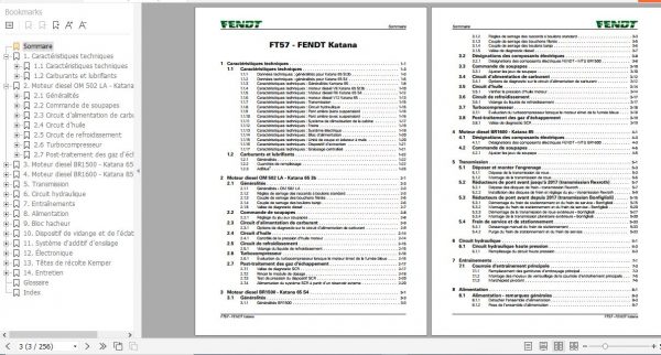 FENDT Forage Harvesters Katana FT57 FR Advanced Course Service Training Manual 2