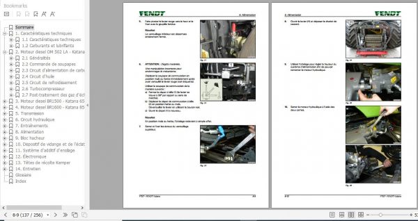 FENDT Forage Harvesters Katana FT57 FR Advanced Course Service Training Manual 3