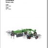 FENDT Former 1402 1452 Rotary Rake FR EN DE ES Operators Manual 1