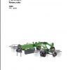 FENDT Former 1603 Rotary Rake FR EN DE ES Operators Manual 1