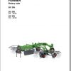 FENDT Former 301DN 351DN 391DN Rotary Rake FR EN DE ES Operators Manual 1