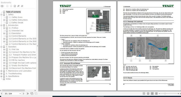 FENDT Loader Wagon Tigo PR Series FR EN DE ES Operators Manual 4
