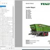 FENDT Loader Wagon Tigo XR Series FR EN DE ES Operators Manual 1