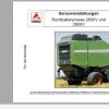 FENDT Pick Up Pressen RBP 2600 2900 Series II DE Operators Workshop Manuals 1