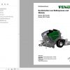 FENDT Rotana 130F 160V Combi Baler Wrapper Combination FR EN DE Operators Manual 2