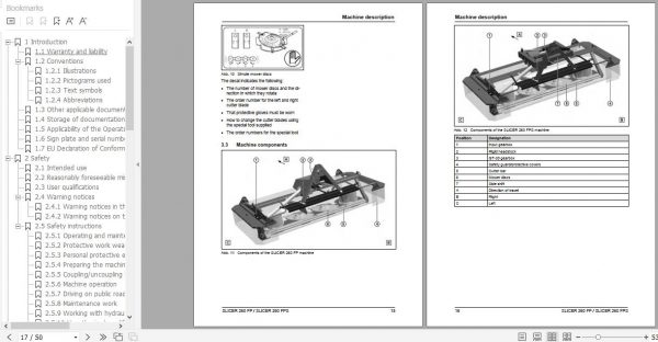 FENDT Slicer 260 FP 260 FPS Disc mower FR EN DE ES Operators Manual 4