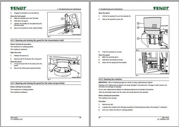 FENDT Slicer 2650 3160 3670 TLX TLXKC TLXRC Disc mower FR EN DE ES Operators Manual 4