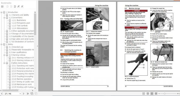 FENDT Slicer 2870 ISL Disc mower FR EN DE ES Operators Manual 4