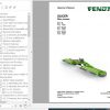 FENDT Slicer 911 TL TLKC TLRC Disc mower FR EN DE ES Operators Manual 1
