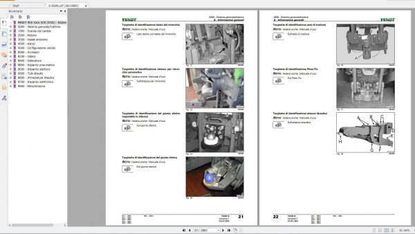 FENDT TRACTOR 16.2GB ITALIAN IT PDF Diagrams Operator Manual Workshop Manuals ITALIAN Language DVD 9