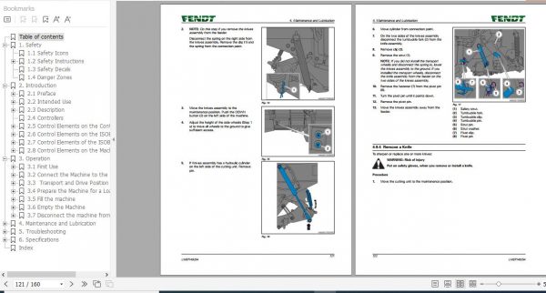 FENDT Tigo MS Series FR EN DE ES Operators Manual 5