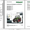 Fendt Tractor 1000 Vario Gen2 VIN 536 539 Operator Diagrams Workshop Manual German 1
