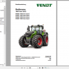 Fendt Tractor 1000 Vario Gen2 VIN 536 539 Operator Diagrams Workshop Manual German 3