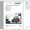 Fendt Tractor 1000 Vario S4 VIN 527 530 Diagram Operation Manual Workshop Manual EN 10
