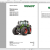 Fendt Tractor 1000 Vario S4 VIN 527 530 Diagram Operation Manual Workshop Manual EN 6