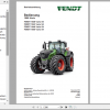 Fendt Tractor 1000 Vario S4 VIN 527 530 Operator Diagrams Workshop Manual German 2