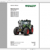 Fendt Tractor 200 Vario S3 VIN 300 304 Diagram Operator Workshop Manual EN 5