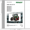 Fendt Tractor 200 Vario S3 Workshop Manual German 1