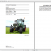 Fendt Tractor 200 Vario VFP Com3 VIN 260 264 272 274 Diagram Operator Workshop Manual EN 3
