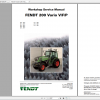 Fendt Tractor 200 Vario VFP Com3 VIN 260 264 272 274 Diagram Operator Workshop Manual EN 5
