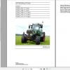 Fendt Tractor 200 Vario VFP Com3 VIN 260 274 Operator Diagram Workshop Manual German 4
