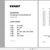Fendt Tractor 300 GT VIN 148 395 Operator Technical Data Workshop Manual German 3