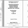 Fendt Tractor 300 GT VIN 148 395 Operator Technical Data Workshop Manual German 7