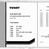 Fendt Tractor 300 Gt VIN 148 149 345 395 Diagram Operation Manual Workshop Manual EN 2