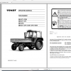Fendt Tractor 300 Gt VIN 148 149 345 395 Diagram Operation Manual Workshop Manual EN 5