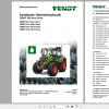 Fendt Tractor 300 Vario GEN4 351 354 Operator Diagram Workshop Manual German 2