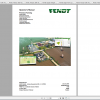 Fendt Tractor 300 Vario Gen4 VIN 351 354 Diagram Operation Manual Workshop Manual EN 2