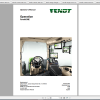 Fendt Tractor 300 Vario Gen4 VIN 351 354 Diagram Operation Manual Workshop Manual EN 3