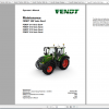 Fendt Tractor 300 Vario Gen4 VIN 351 354 Diagram Operation Manual Workshop Manual EN 5
