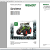 Fendt Tractor 300 Vario Gen4 VIN 351 354 Diagram Operation Manual Workshop Manual EN 8