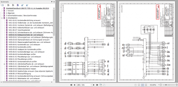 Fendt Tractor 300 Vario S4 322 340 Operator Diagram Workshop Manual German 1