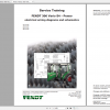 Fendt Tractor 300 Vario S4 VIN 347 350 Diagram Operation Manual Workshop Manual EN 16