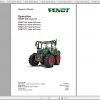 Fendt Tractor 300 Vario S4 VIN 347 350 Diagram Operation Manual Workshop Manual EN 6