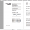 Fendt Tractor 400 Vario Com3 VIN 400 404 Diagram Operation Manual Workshop Manual EN 1