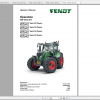 Fendt Tractor 500 Vario S4 VIN 435 438 Diagram Operation Manual Workshop Manual EN 10