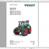 Fendt Tractor 500 Vario S4 VIN 435 438 Diagram Operation Manual Workshop Manual EN 11