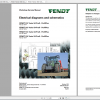 Fendt Tractor 500 Vario S4 VIN 435 438 Diagram Operation Manual Workshop Manual EN 12