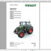Fendt Tractor 500 Vario S4 VIN 435 438 Diagram Operation Manual Workshop Manual EN 5
