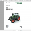 Fendt Tractor 500 Vario S4 VIN 435 438 Diagram Operation Manual Workshop Manual EN 6