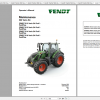 Fendt Tractor 500 Vario S4 VIN 435 438 Diagram Operation Manual Workshop Manual EN 8